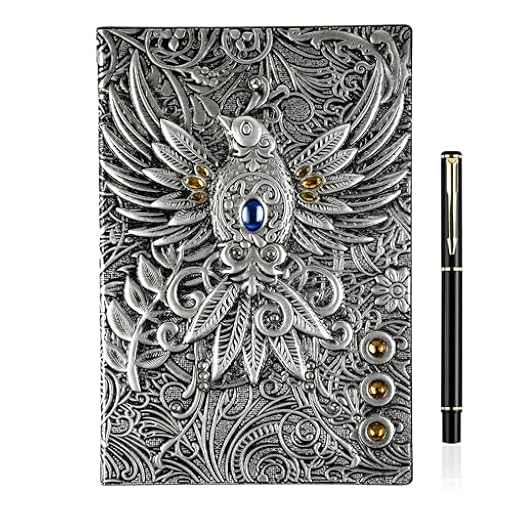 OFFCUP Cuaderno de Piel en Relieve 3D A5, 200 Páginas Libreta Vintage Cuaderno de Viaje Bloc Notas con Bolígrafo, Diario de Viaje Cuaderno de Escritura para Hombres y Mujeres (Pájaro) | Ya disponible en tu tienda friki favorita! En mundofriki.es!