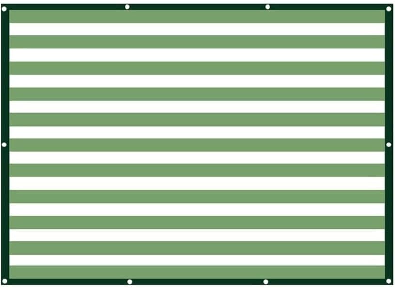 Shade SailsQSTF 2 X 3m Sun Square Sand Canopy Awning Shelter, Heavy Duty HDPE Sunscreen - UV Block For Patio Garden Outdoor Facility And Activities (Color : Green, Size : 2x5M)