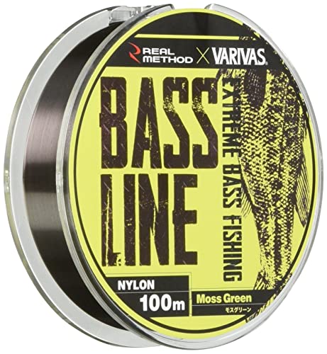 タカミヤ(TAKAMIYA) リアルメソッド バスライン ナイロン 6LB モスグリーン 1.5号 1枚目