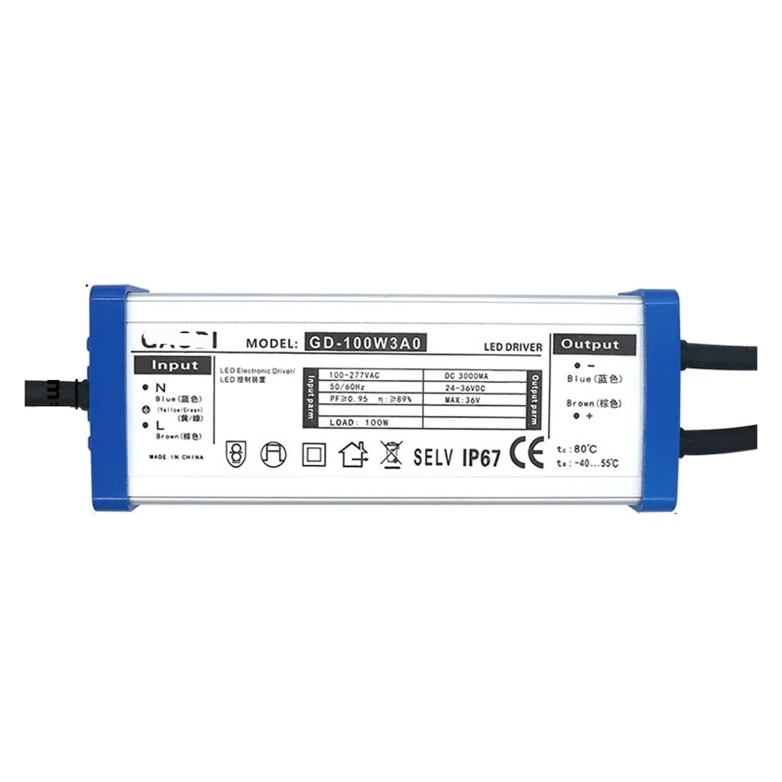 Transformateur d'éclairage extérieur 100W étanche pour illuminer vos façades
