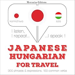 Couverture de Japanese - Hungarian. For travel