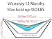 Cutequeen Steel Stand with Hammock and Tree Straps Hold Up 450 LBS Space Saving (Cyan Blue/Grey)