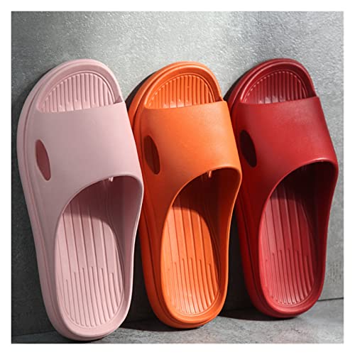 Bathroom Shoes Slippers Home Household Couple Comfortable Fashion Sandals Indoor Slippers Outdoor Fashion Shower Slipper(Gris,43/44)3