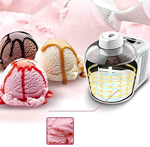 LLSS Automatische Eismaschine, 600 ml Haushalt Intelligente Sorbet-Frucht-Joghurt-Maschine, mit Countdown-Timer… – Bild 4