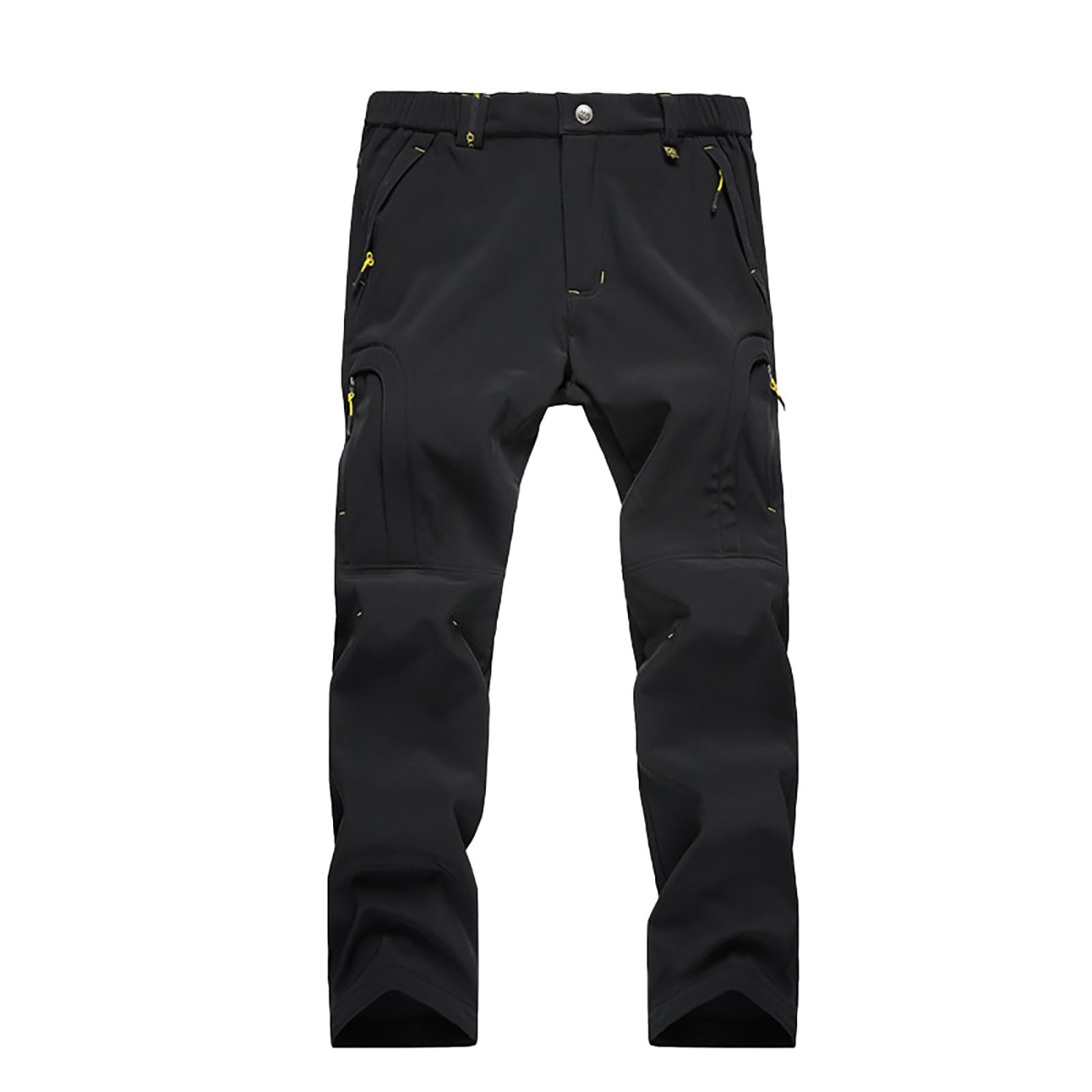 Generico Pantaloni Tuta Uomo con Tasche, Tessuto Traspirante Versatili Vita Elastica Elasticizzata Leggero Casual Sport Jogger Palestra Tuta Uomo Larghi Eleganti Pantalone per Sportiva e Lavoro