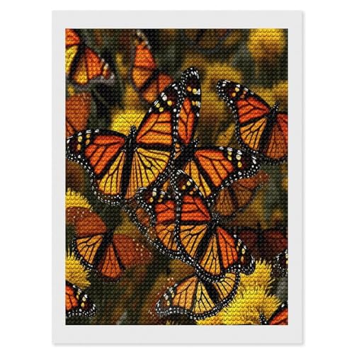 Pintura fotográfica de diamante de mariposa para conectar con tu creatividad y decorar tu hogar
