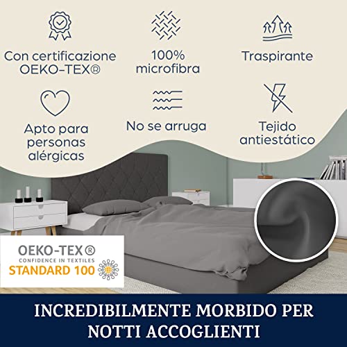 Sleepwise Set di Federe - 2 Pz., con Cerniera