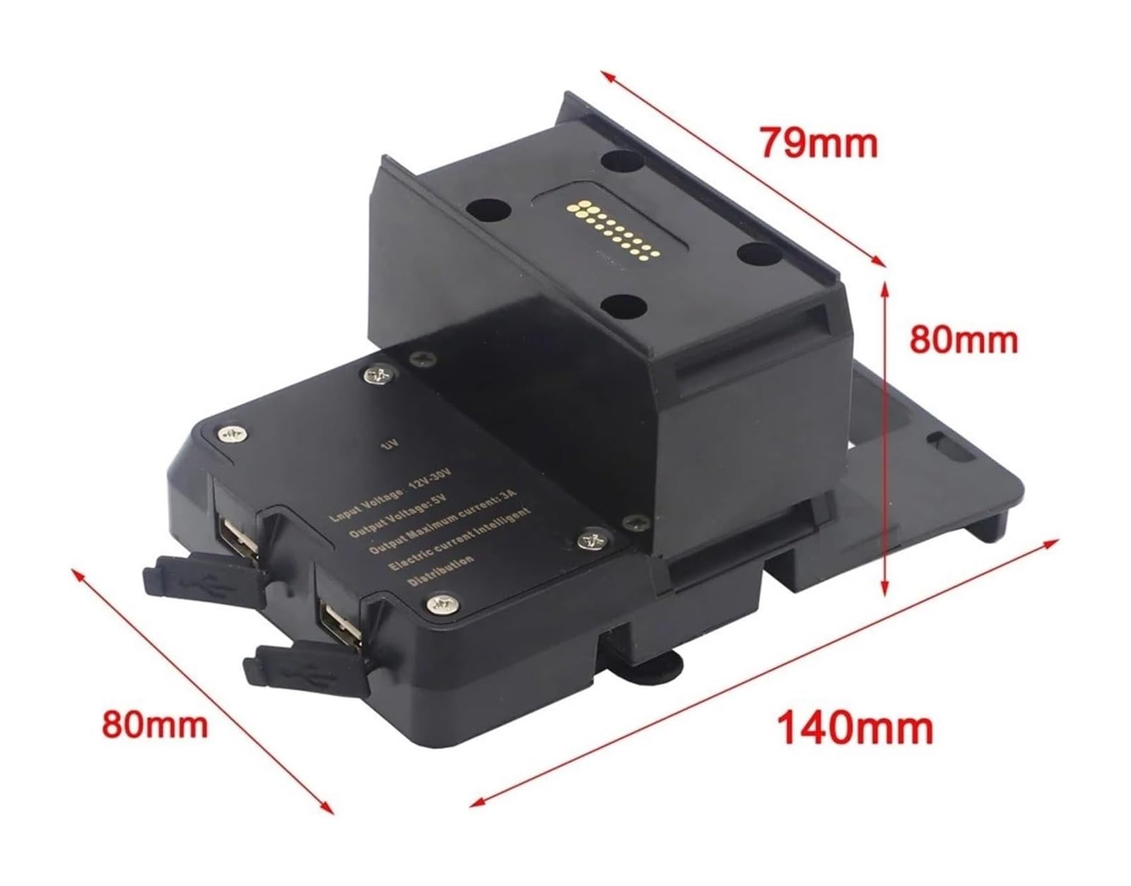 GPS para Motocicleta para BMW para R1200RT para R1250RT 2014-2021 Soporte Navegación Motocicleta GPS Cargador USB Teléfono