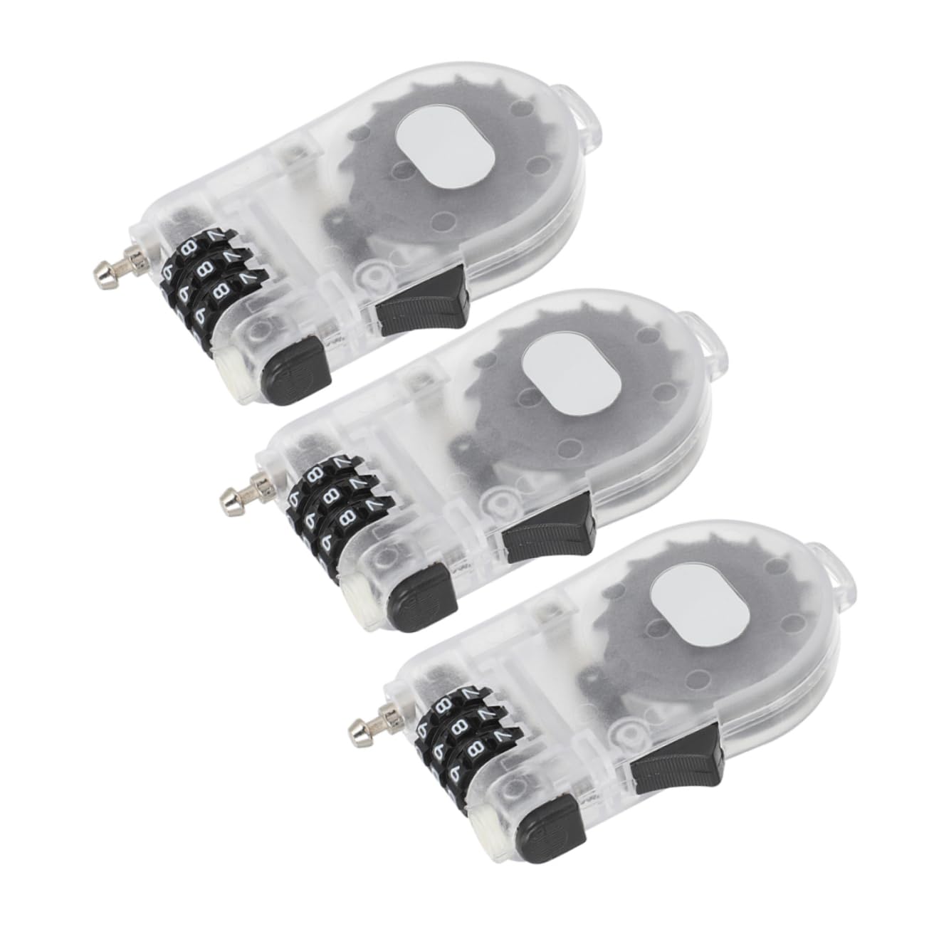BESPORTBLE 12pièces Anti- Ski Lock Avec Câble Rétractable Plastique Verrouillage Sécurisé Pour Snowboard Et Vélo Accessoire De Sécurité Pour Activités Extérieures