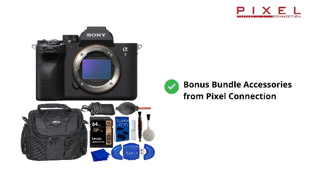 Amazon.com : Sony a7 IV Mirrorless Digital Camera Bundle with