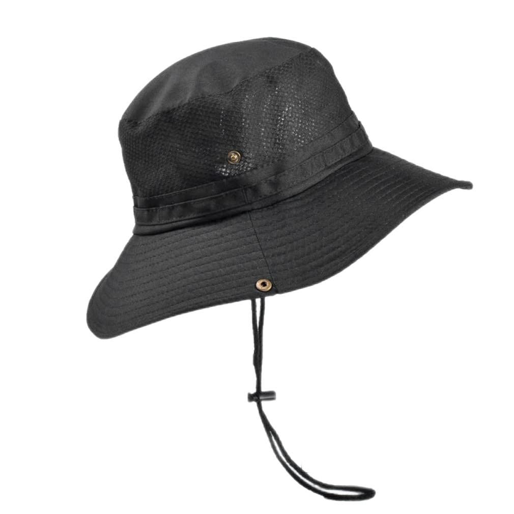 Cappello da Uomo Cappello da Pescatore Cappelli da Sole all'aperto per Uomo Cappello Estivo Visiera Parasole Cappello da Pescatore Cappello da Sole Anti-UV