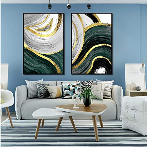 Toile Peinture Image Graffiti Moderne 50x70cm Affiche Abstraite - 3
