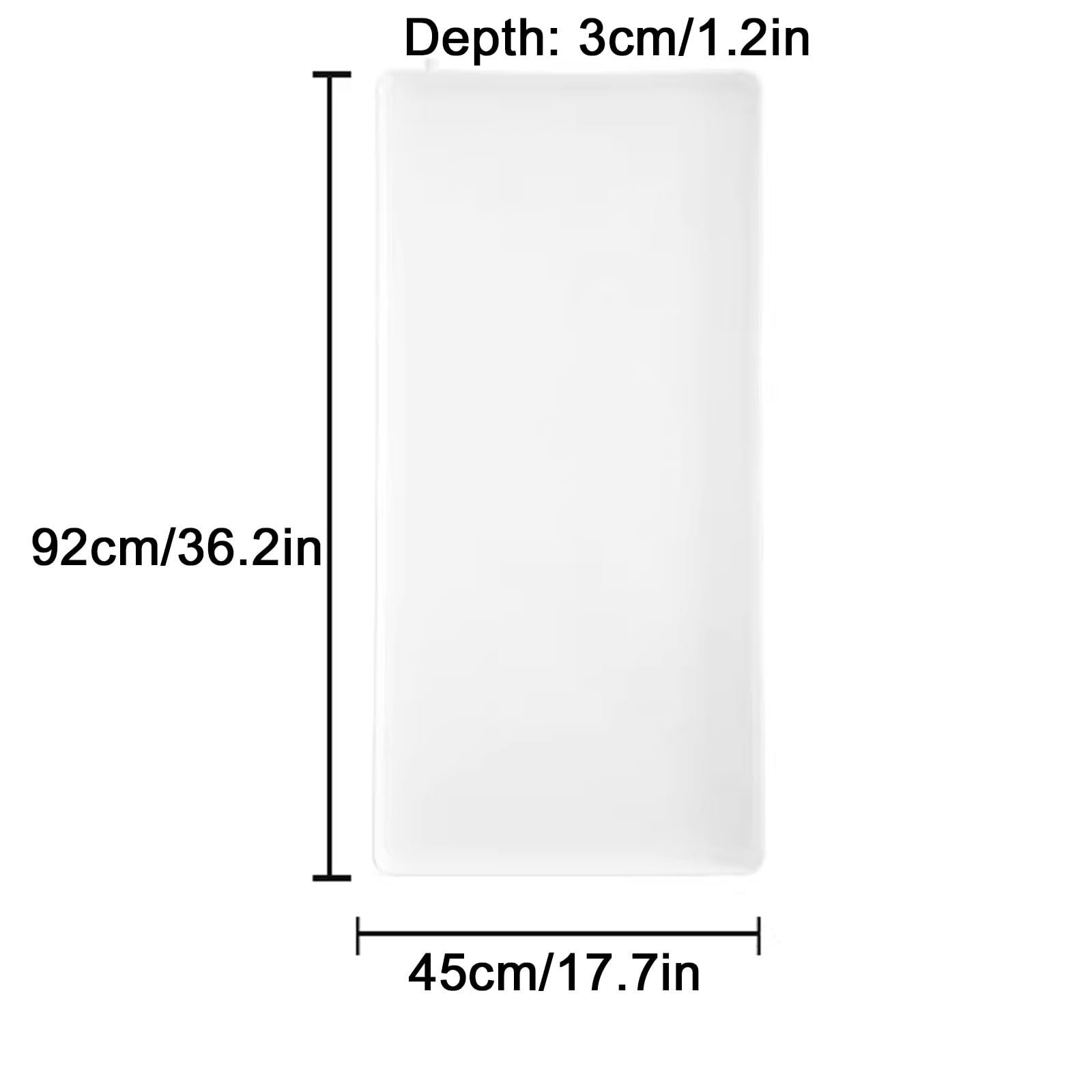 Bandeja Condensados, Bandeja de Drenaje para Aire Acondicionado con Sistema de Drenaje para Aires Acondicionados de Ventana y Minisplits(92x45x3cm (36.2x17.7x1.2in))