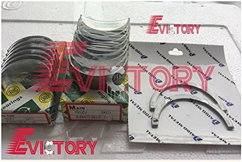 For Isuzu 3KC1 3KC2 main crankshaft bearing + con rod bearing