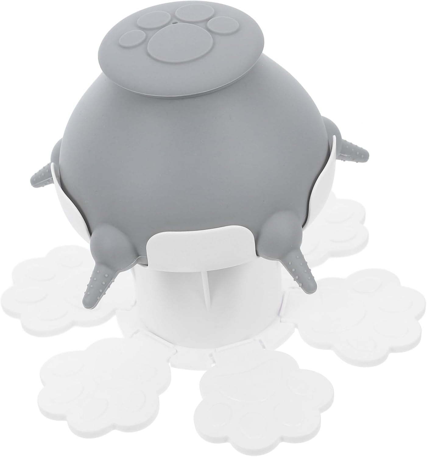 Multi-Nipple Puppy Feeding Station Silicone Kitten Feeder Bowl Stand Feeder Pacifier