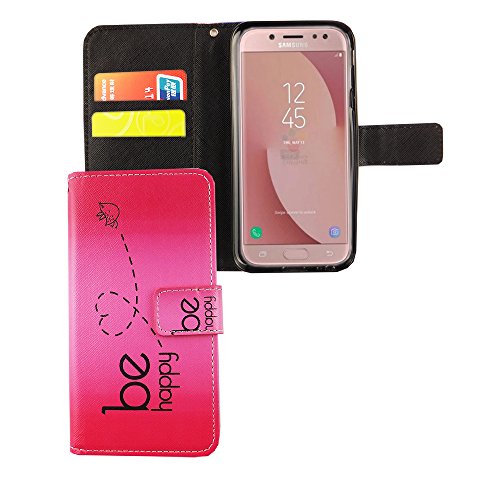 Étui Rose Samsung Galaxy J5 2017 Housse Pliante pour le Quotidien