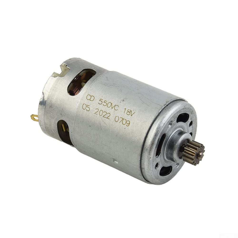 Moteur de perceuse électrique, moteur RS550 13 dents de rechange pour perceuse sans fil pour Bosch GSB/GSR120-LI 18 V de rechange