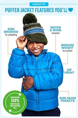 The Children'S Place 3032520 Boys' Medium Weight Puffer Jacket thumb #3