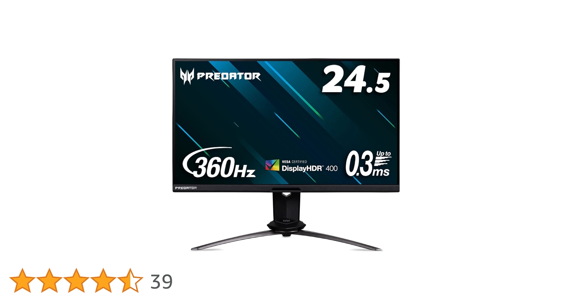 新品 未開封 Acer ゲーミングモニター Predator 24.5 インチ Amazon.co.jp: Acer ゲーミングモニター Predator