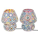  SIGRIS Decor and Go Lámpara Seta Pequeño Mosaico Muebles Lámparas Colección India DG16164