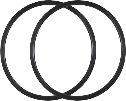 2 Pack S-9882 Replacement for Mirro Pressure Canner Gasket, Pressure Cooker Gasket Fit for Mirro 12/16/22QT Model M-0512 / M-0522 / M-0312 / M-0406 / M-0416 / M-0526 / M-0622