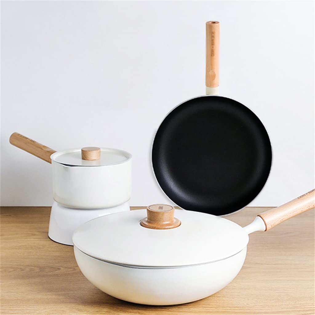 Batterie de Cuisine 5 pièces antiadhésive Steak Oeuf poêle à Frire épaississement Lait Casserole ustensiles de Cuisine ustensiles de Cuisine