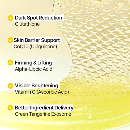 Image of GOODAL Green Tangerine Vitamin C Eye Patches ALPHA - 25% Thicker Hydrogel Under Eye Patches for Puffy Eyes & Dark Circles, Korean Skincare, Radiant Glass Skin Look (60 Patches)