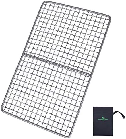 usharedo Boundless Voyage Mini Size Durable Titanium Charcoal BBQ Grill Plate Include a Carry Bag for Outdoor Camping Beach usharedo Boundless Voyage Mini Size Durable Titanium Charcoal BBQ Grill Plate Include a Carry Bag for Outdoor Camping Beach
