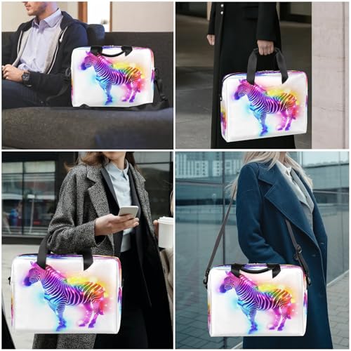 Housse pour ordinateur portable anti-rayures et porte-documents robuste de 13 à 16 pouces - 7