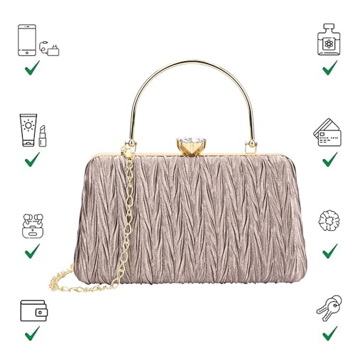 Image of Lavie Women's Tara Framed Clutch | Ladies Purse Handbag