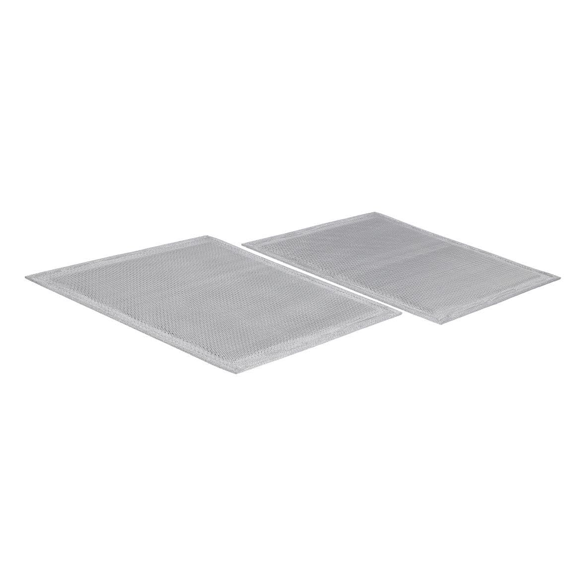 Metallgitterfilter Fettfilter quadratisch Metall 2 Stück 284x284mm Dunstabzugshaube Bosch Siemens Neff 00298619 298619 Balay Constructa dhe cd cz