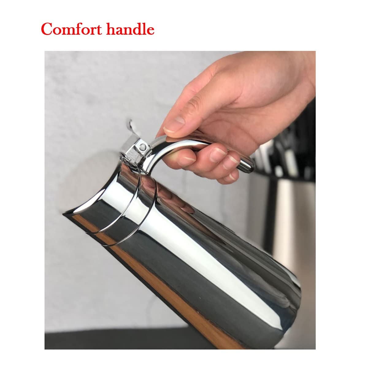 Dispenser per olio e aceto, in acciaio inox, con beccuccio antigoccia e tappo antipolvere, per insalata e cucina, 550 ml