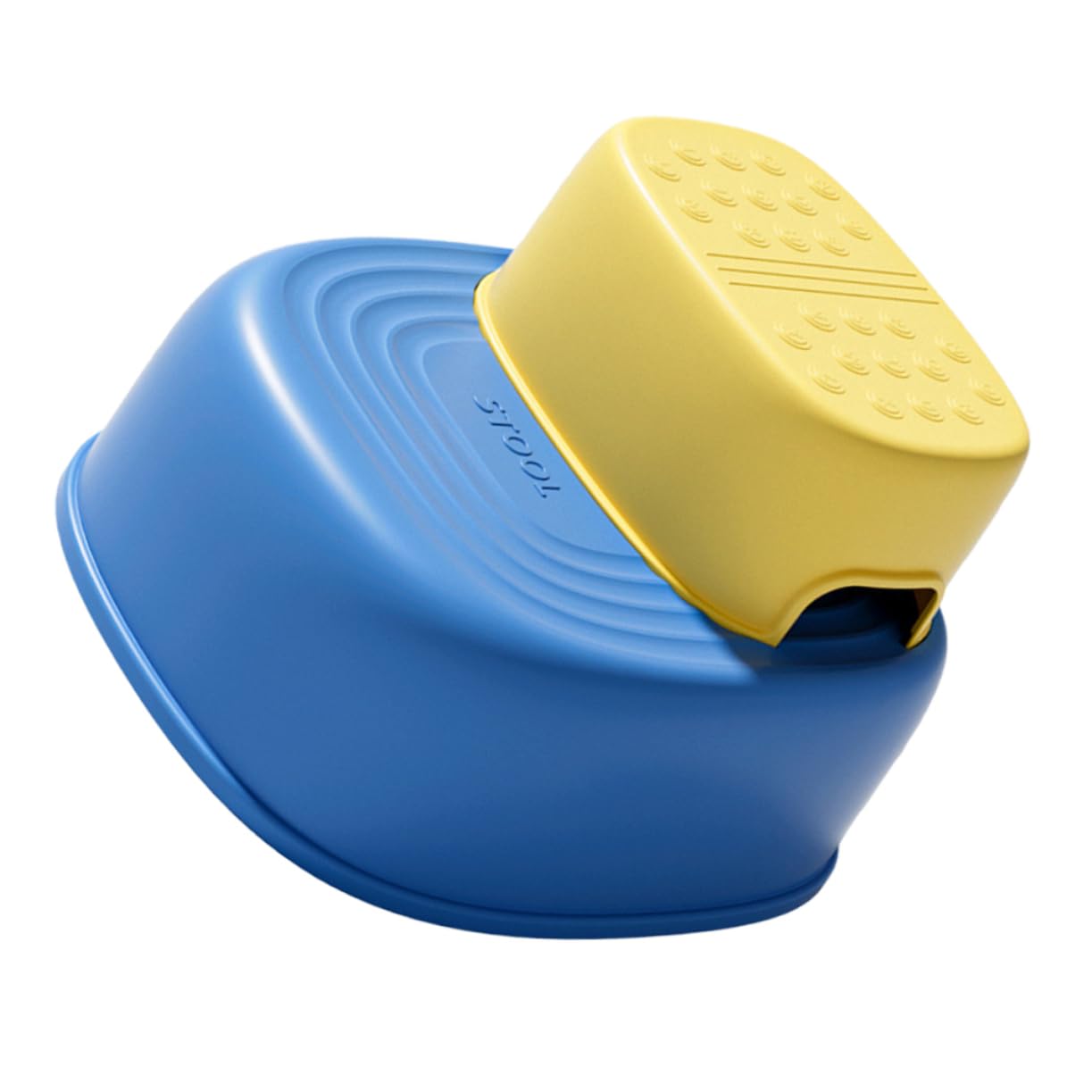 PLAFOPE Step Stool Boys and Girls Toddler Toilet Footstool Squatting Non-Slip Bathroom Training