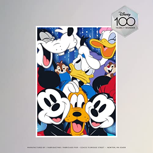 Ceaco 2242-22 Disney'S 100Th Anniversary - Disney Friends - Mickey And Friends Selfies - 200 Piece Jigsaw Puzzle thumb #5