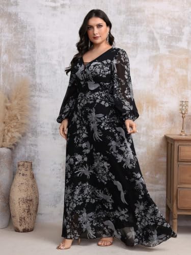 Image of TOLEEN Women's Plus Size Sequin Dress Luxurious Style Formal Cocktail Evening Party Maxi Dresses