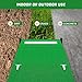 KuiBonu Pitching Mound, Portable Pitchers Mound with Pitching Rubber and Antifade Turf, 6