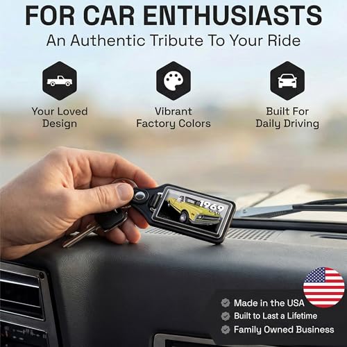 Image of Brotherhood Car Key Chain for C10 - Classic Models Keychain for Men and Women Gift Key Ring