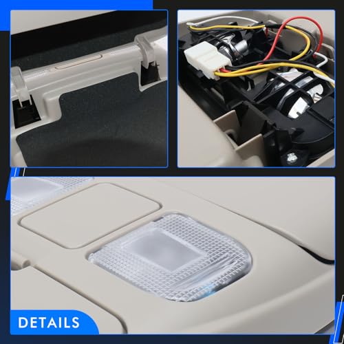 Consola LED de techo para Dodge Ram 1998-2002 miniatura 5