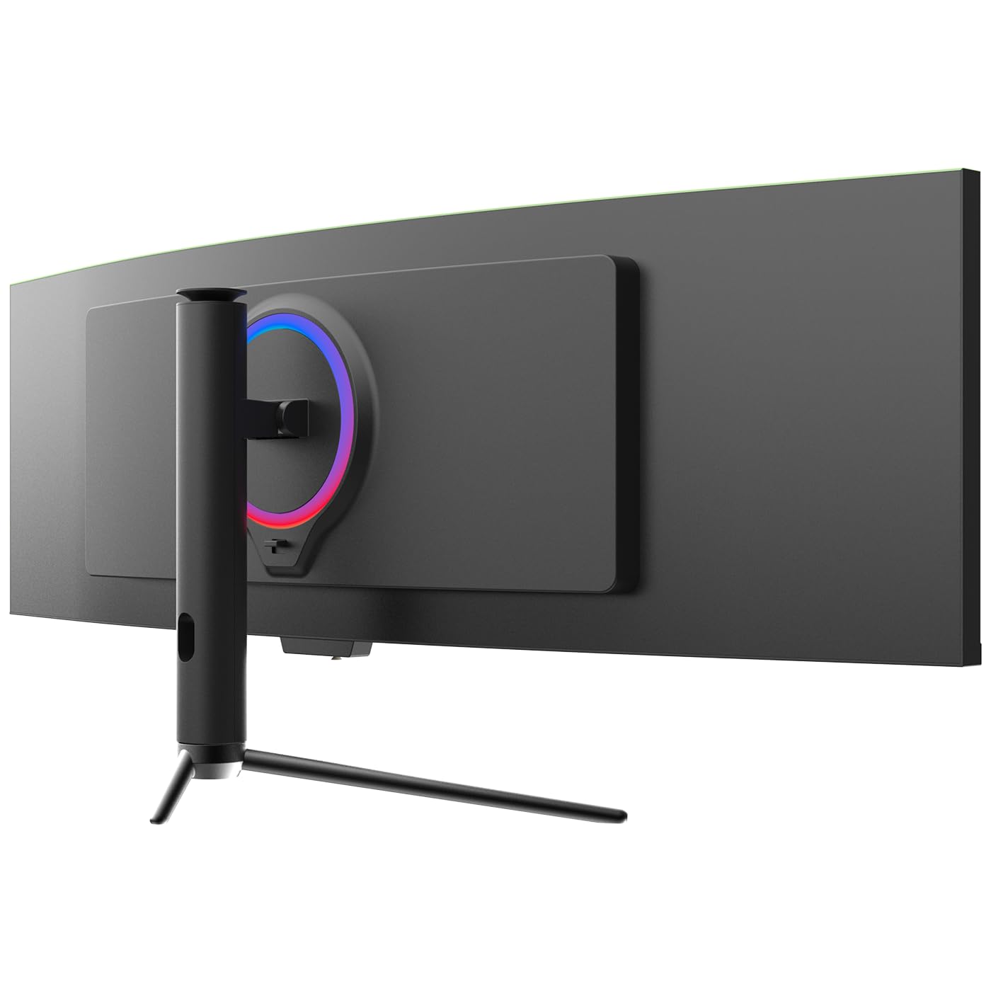 GAMEPOWER DQ49 49 Zoll Ultrawide Curved Gaming Monitor, 120Hz, 1ms, DQHD 5120x1440, 32:9 VA Panel, HDR400, Adaptive Sync, Höhenverstellbar, Integrierte Lautsprecher, HDMI & DP PC Bildschirm