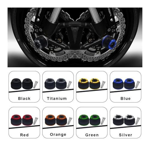Curseur de cadre moto pour YZFR1 protection luxe CNC - 4