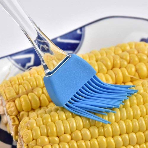 Image of DOMUM Silicone Oil and Spatula Pastry Brush-Set of 1, (Size:19Cm X 4Cm) Multicolor,.