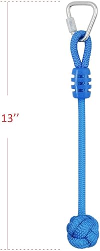 Miniatura 16 de Rainbow Craft Paquete de 3 barras de Ninja Monkey para niños, barras de trapecio para accesorios de carrera de obstáculos ninja, 3 piezas