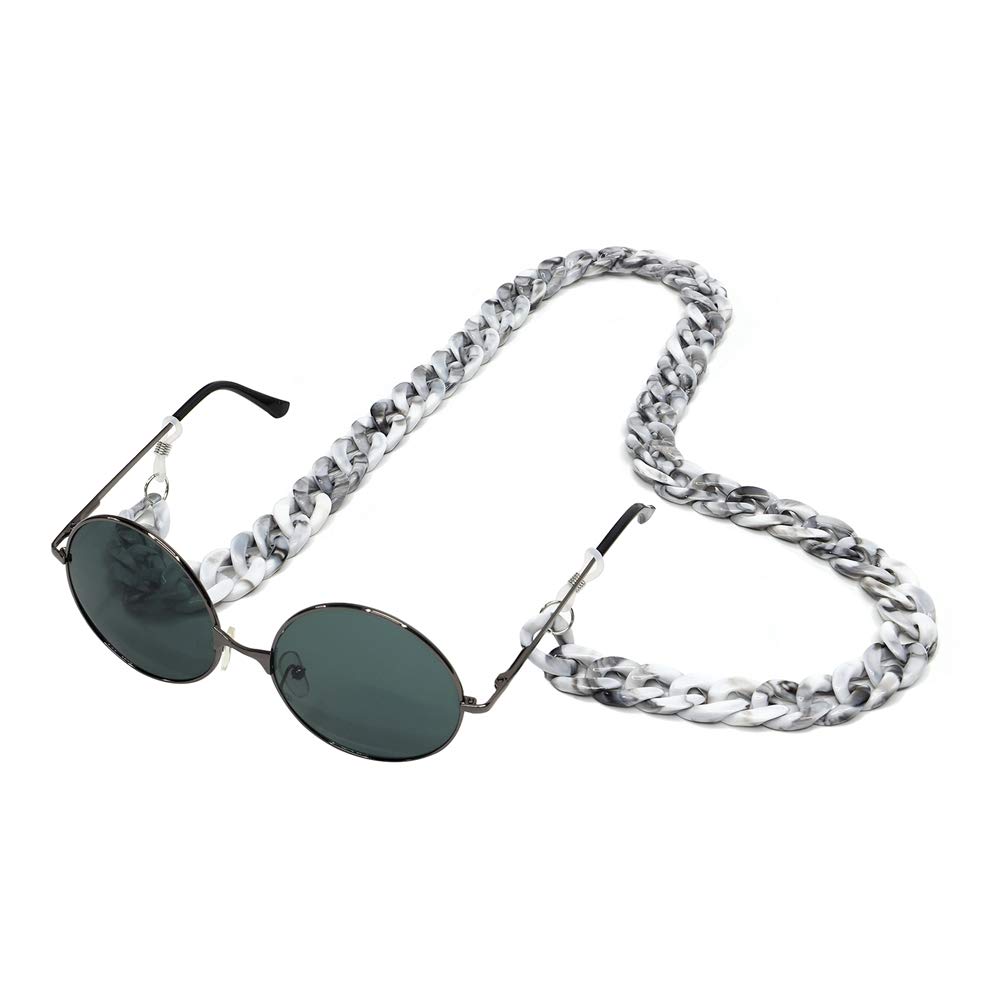 darlinghugSunglass Holder Necklace, Eyeglass Straps for Men and Women，Reading Glasses Chain, Glasses String, Sunglass Retainer,