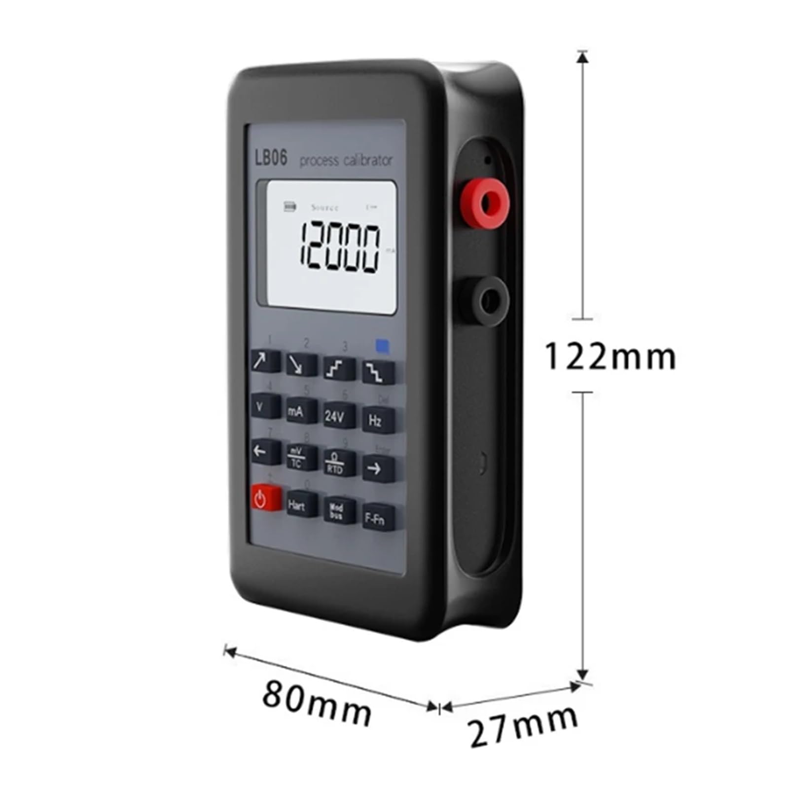 Generador de corriente del calibrador de procesos 4~20mA/0~10V