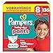 Pampers Baby-Dry Pants Größe 8, 136 Stück, 17kg+, 360° auslaufsichere Passform für Tag und Nacht