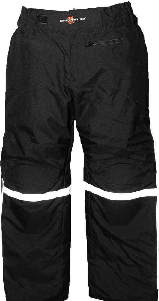 California Heat Streetrider Waterproof Heated Motorcycle Pants-12v, Black