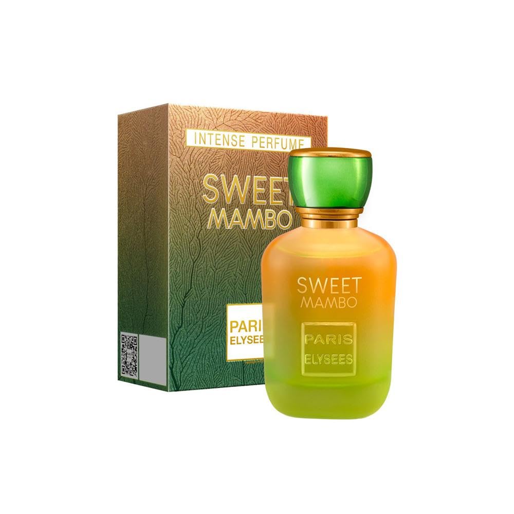 PARIS ELYSEES - Sweet Mambo - Eau de Toilette - Perfum Damski - Orientalny - Nuty Mango i Bergamotki - 100ml - Zawiera metalowy flakon podróżny 5ml