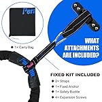 Perantlb Battle Rope With Wear-Resistant Nylon Protective Sleeve - Heavy Battle Rope for Strength Training, Home Fitness Exercise - Anchor Strap Kit Included - Image 2