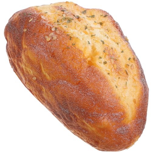 BESTonZON French Bread Decoration Props Loaf Bread Models Home Decor Fake Food Ornament Artificial Bread Decorations for Shop Showcase Bread Prop Simulation Bread Coconut Pu Display