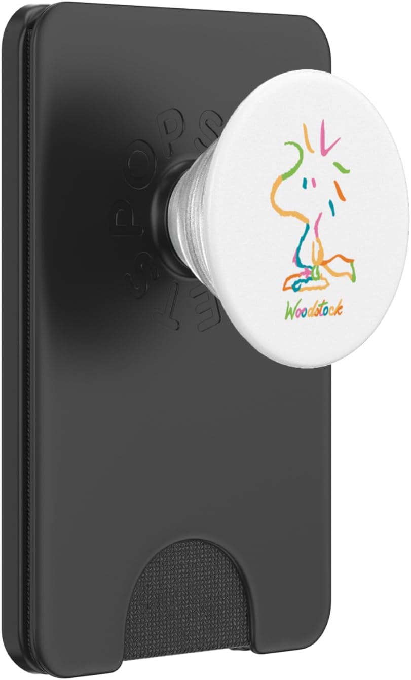 Peanuts - Woodstock Oversized PopSockets PopWallet for MagSafe